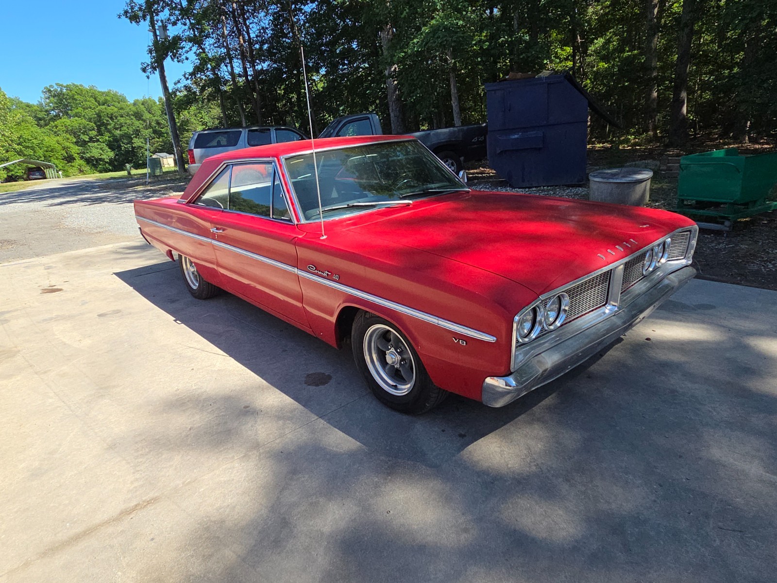 Dodge-CORNET-440-1966-Coupe-Black
