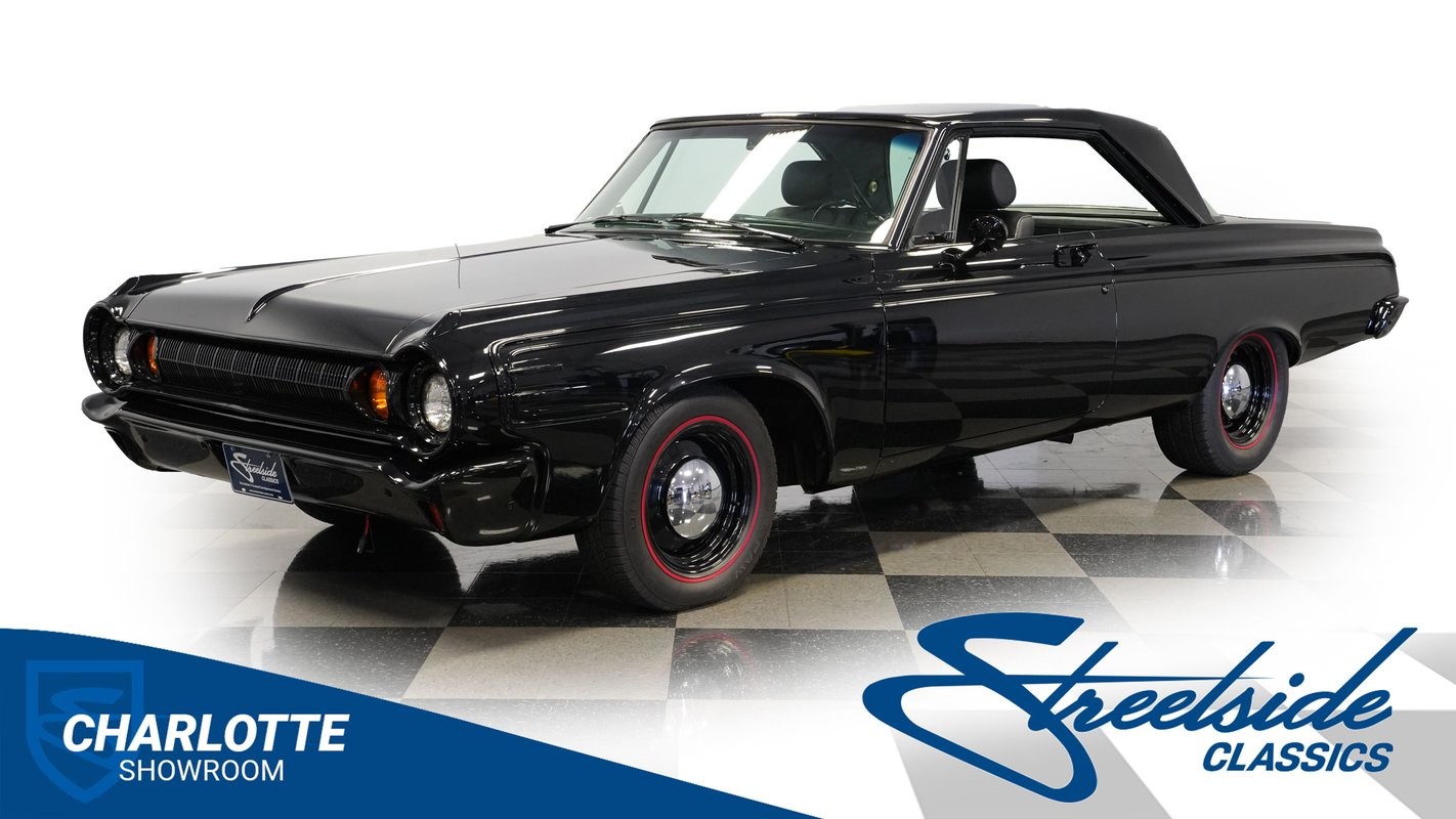 Dodge-Coronet-1964-Coupe-Black