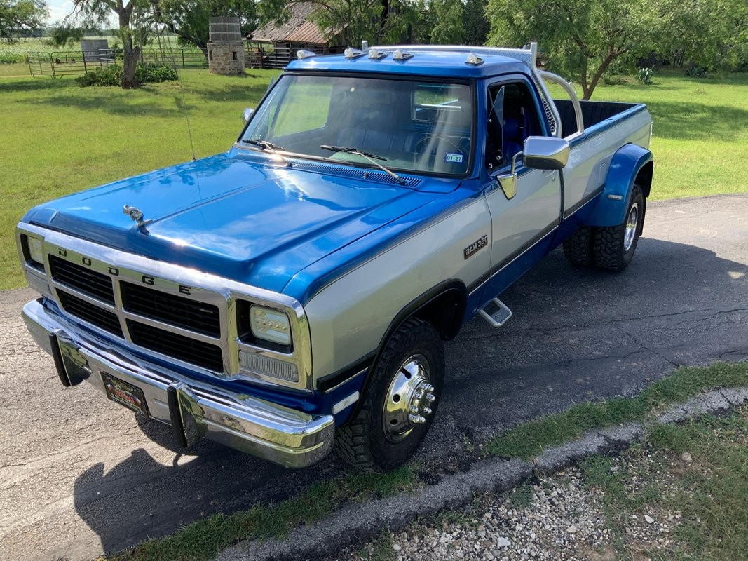 Dodge-D-Series-1993-Extended-Cab-Pickup-Blue