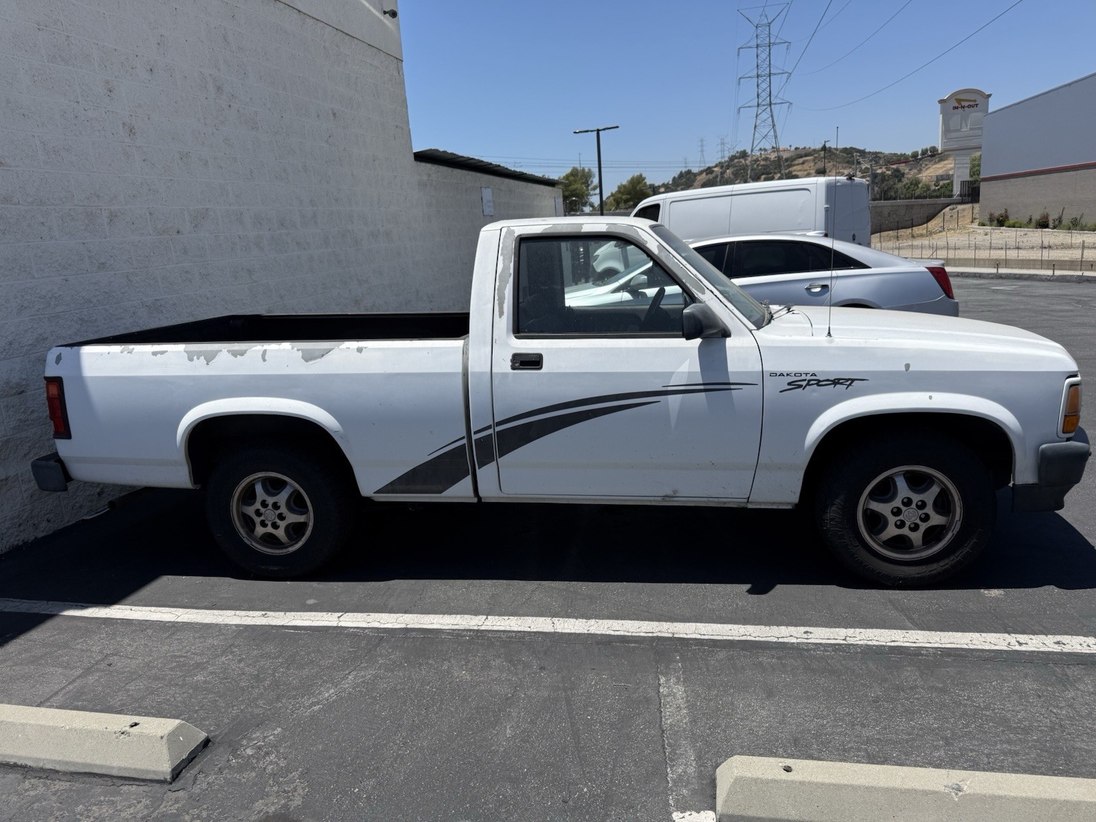 Dodge-Dakota-1996-Standard-Cab-Pickup-White