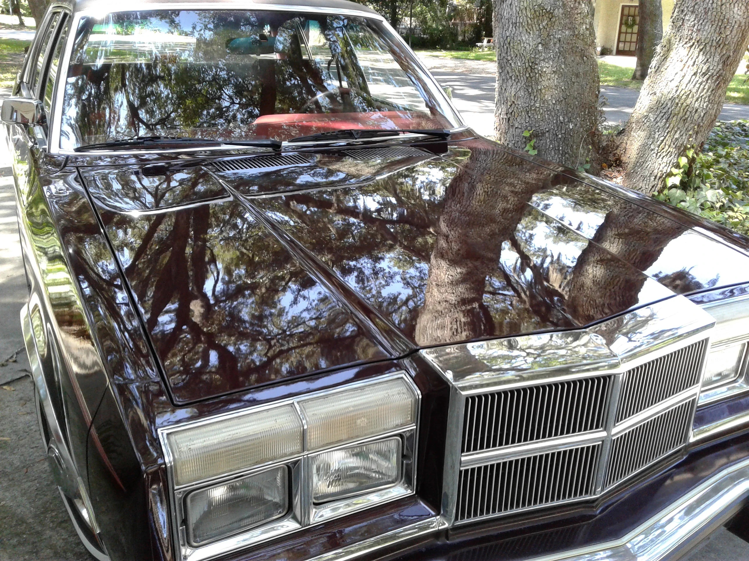Dodge-Diplomat-se-sedan-1988-Burgundy-Red