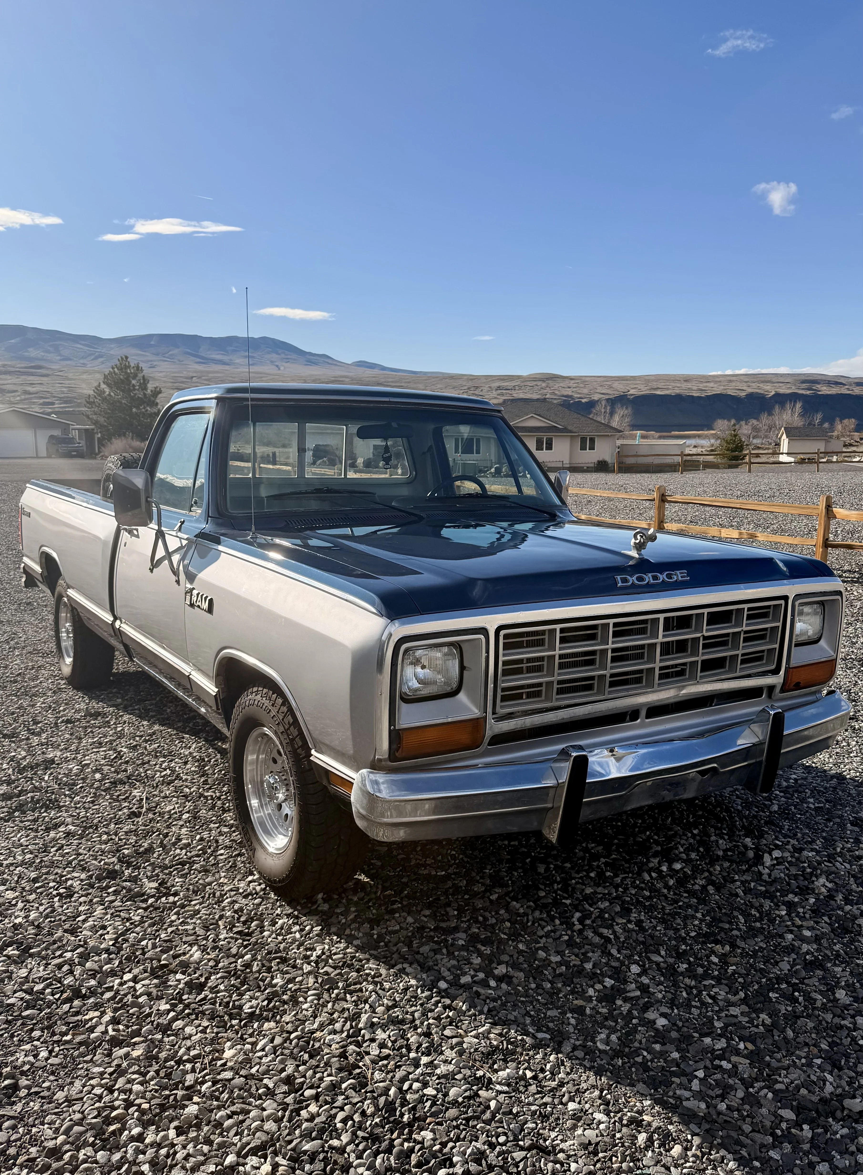 Dodge-Dw-truck-2wd-regular-cab-d-150-1985-Silver-Gray