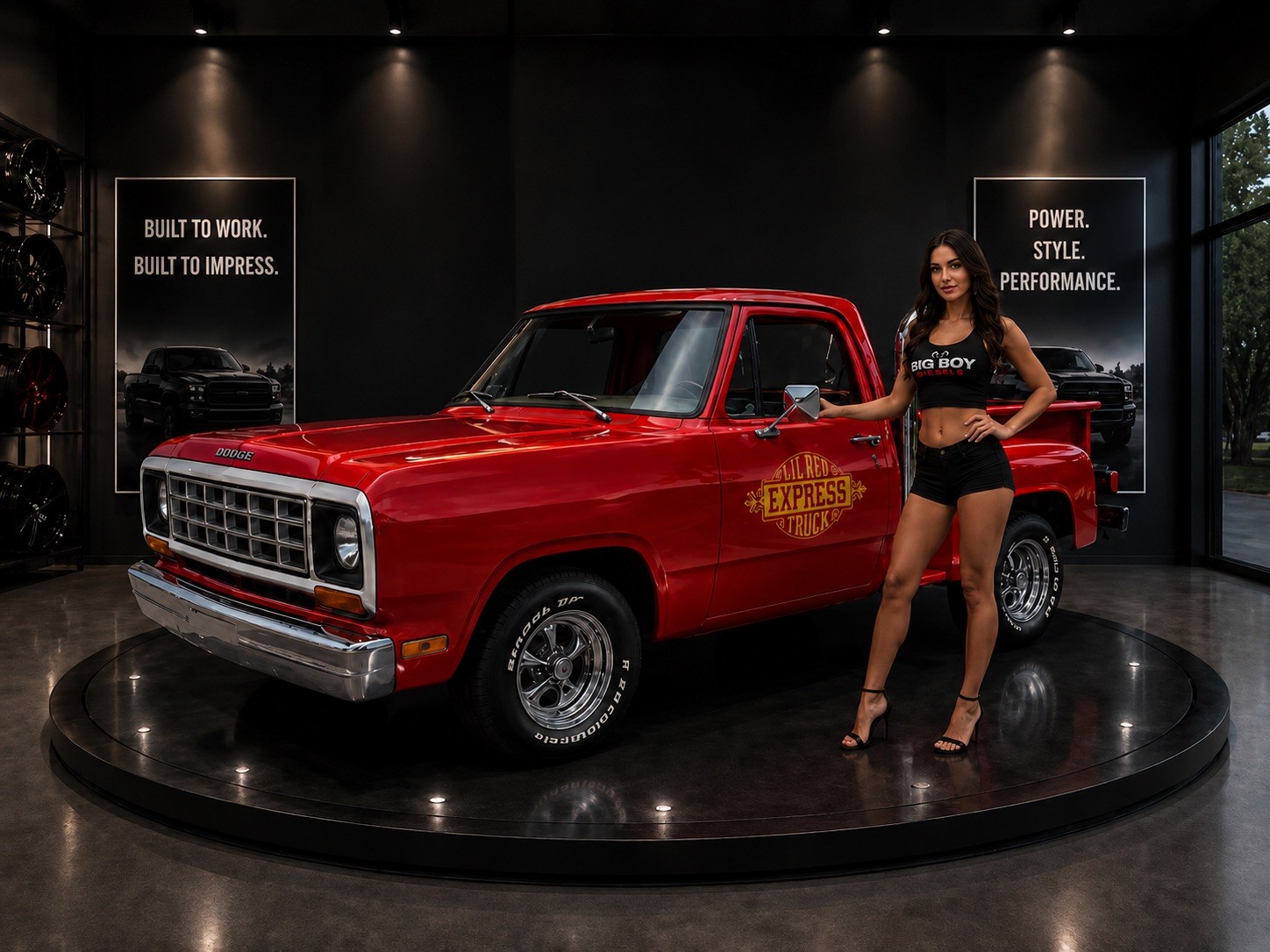 Dodge-Other-Pickups-1982-PICK-UP-Black
