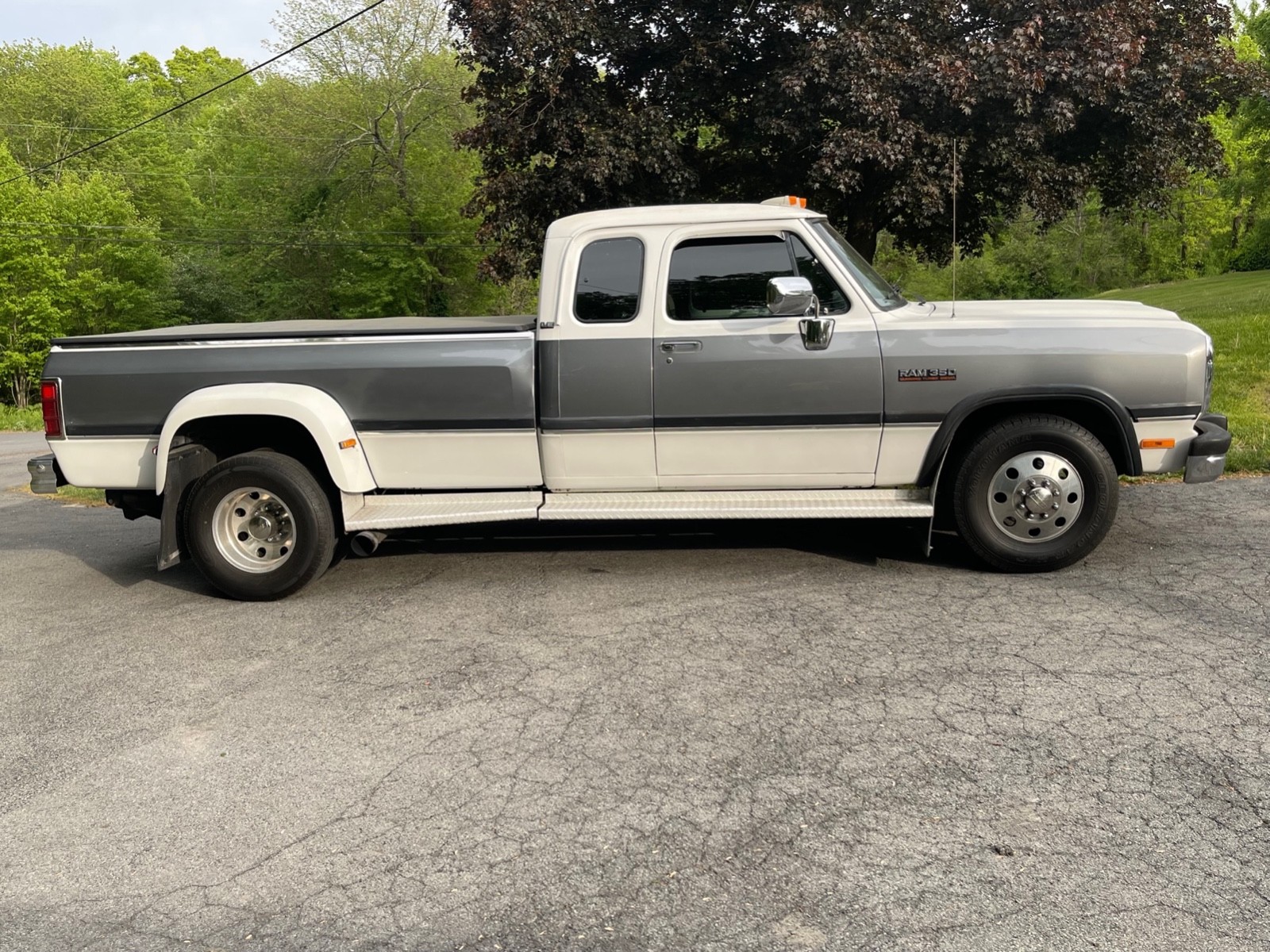 Dodge-Other-Pickups-1993-Extended-Cab-Pickup-Gray