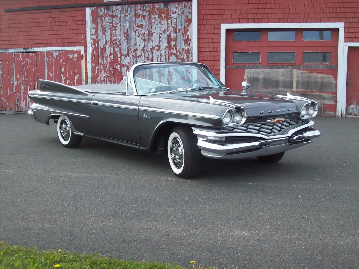 Dodge-Polara-1960-Charcoal-Metallic-Two-Tone-Grey