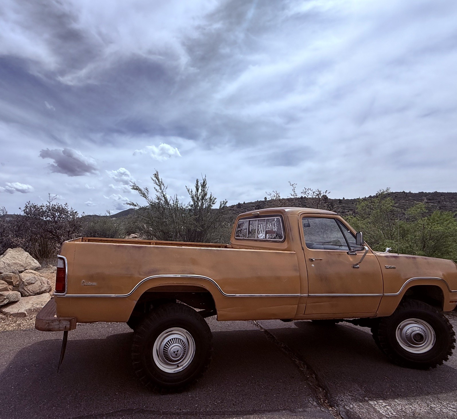 Dodge-Power-Wagon-1973-Standard-Cab-Pickup-Tan