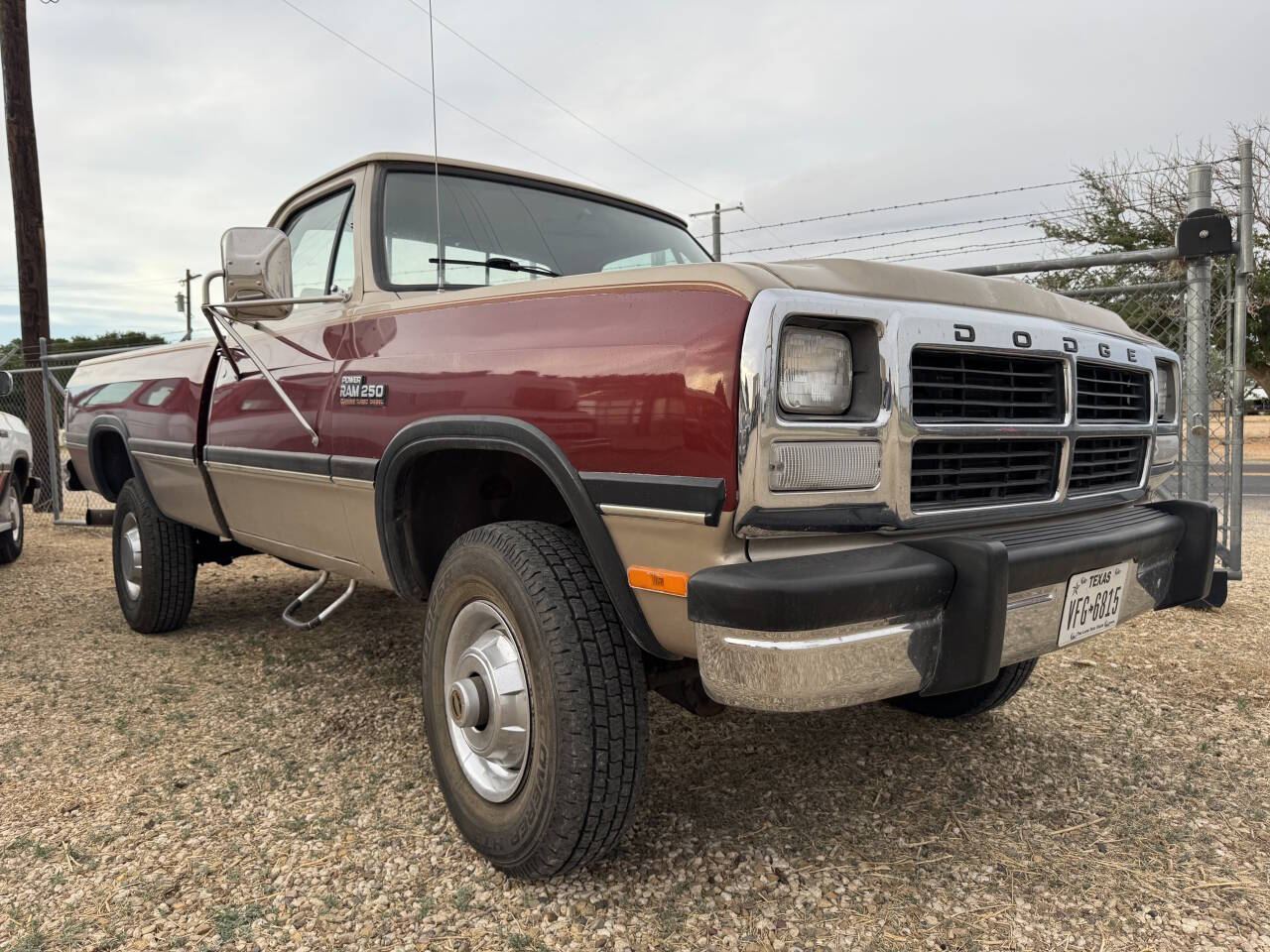 Dodge-Ram-250-1992-Tan-Brown