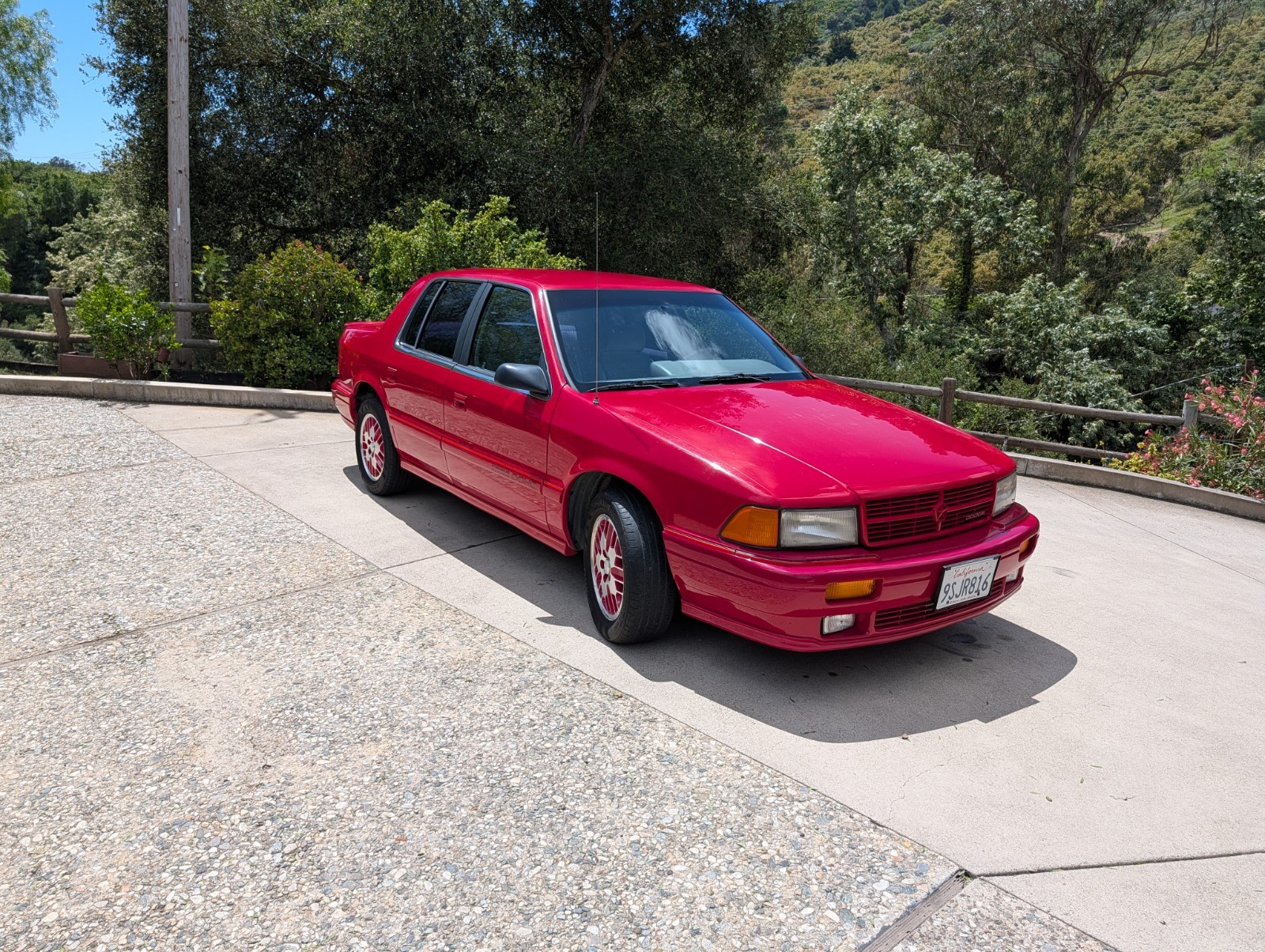 Dodge-Spirit-1991-Sedan-Gray