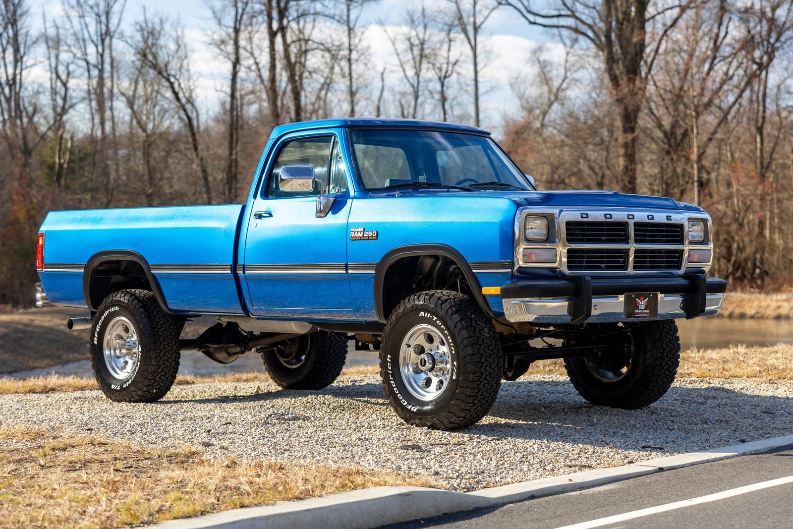 Dodge-W250-1992-Pickup-Truck-Blue