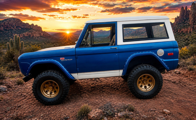 Ford-Bronco-1966-SUV-Brown