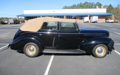 Ford Cabriolet Deluxe Street Rod LS1 resto mod drivetrain 1939