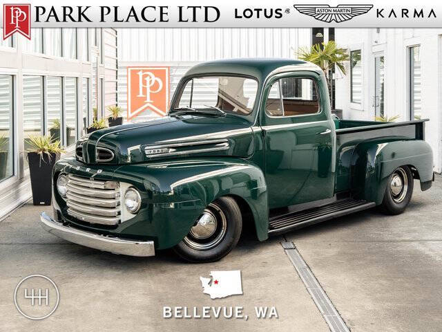 Ford-F-1-1951-Dark-Green-Brown
