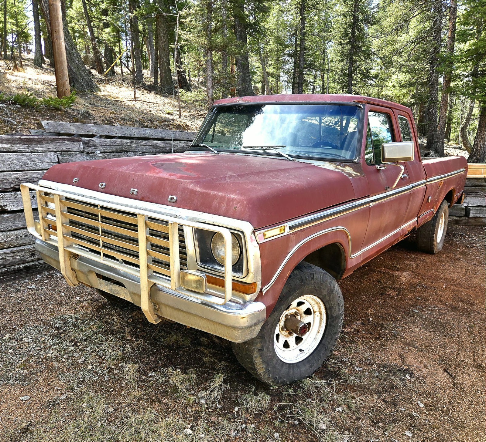 Ford-F-150-1978-Extended-Cab-Pickup-Black