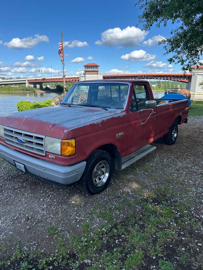 Ford-F-150-1991-red