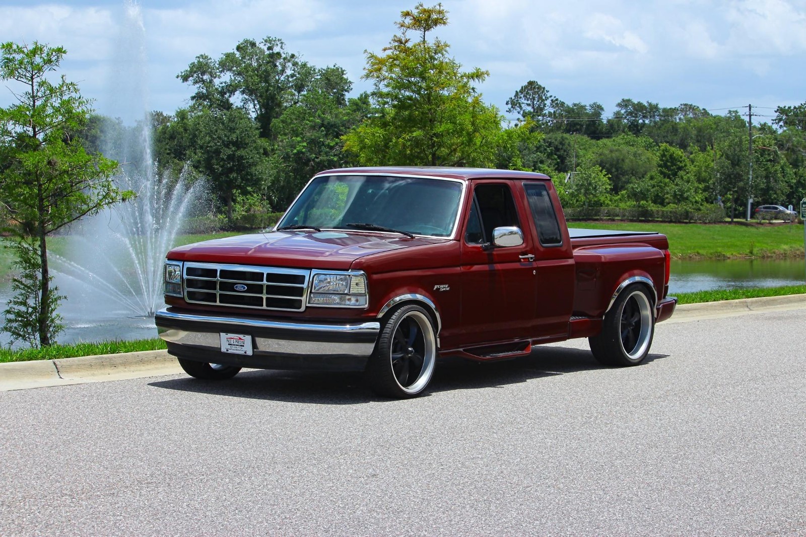 Ford-F-150-1993-Extended-Cab-Pickup-Black