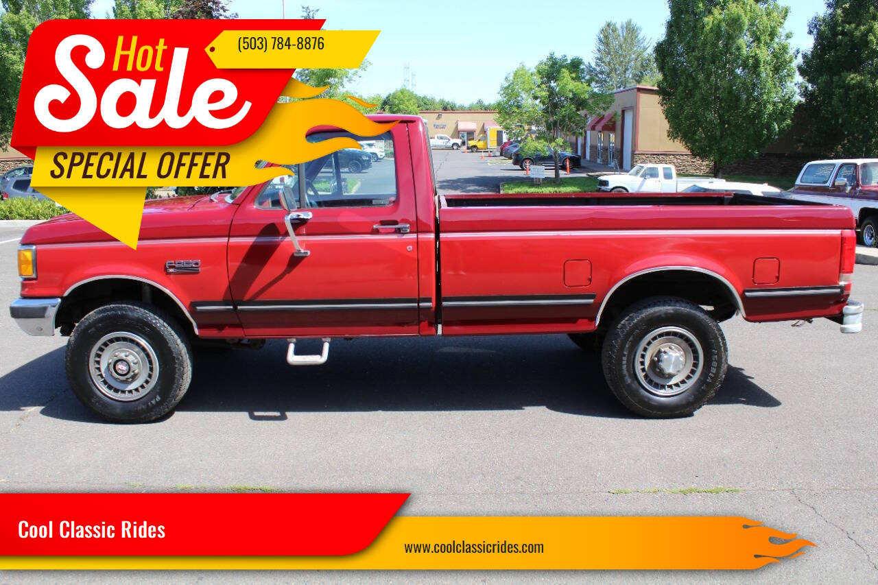 Ford-F-250-1989-Red-Red