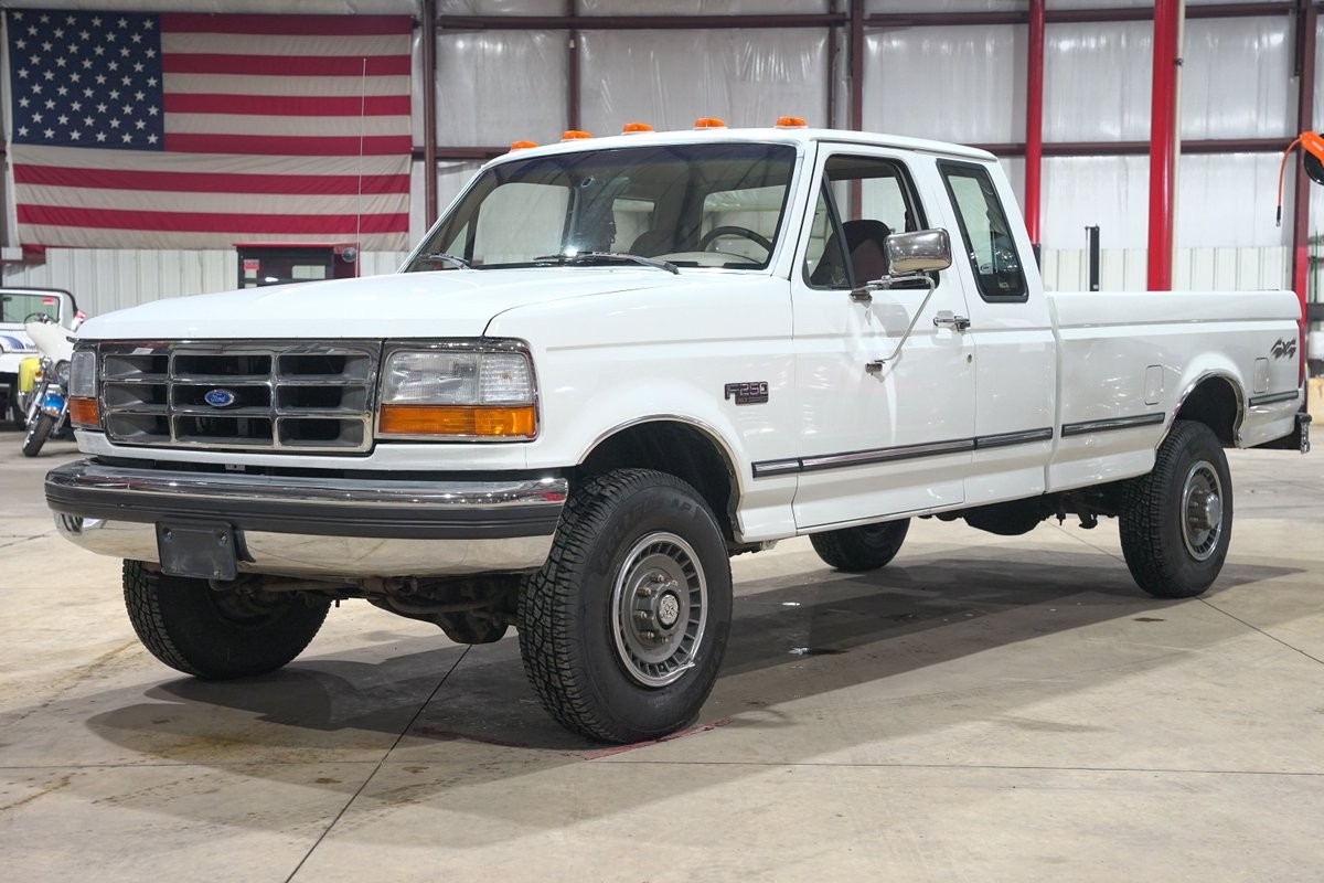 Ford-F-250-1992-Extended-Cab-Pickup-Tan Ford F-250 1992