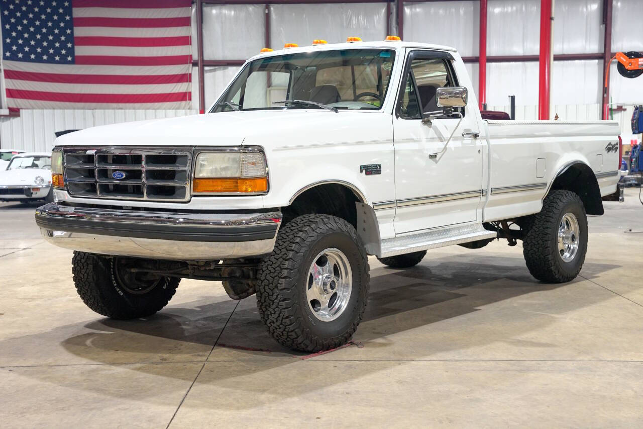 Ford-F-350-1995-White-Gray