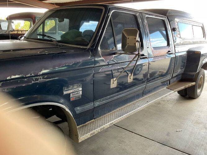 Ford-F-350-super-duty-1991-Blue