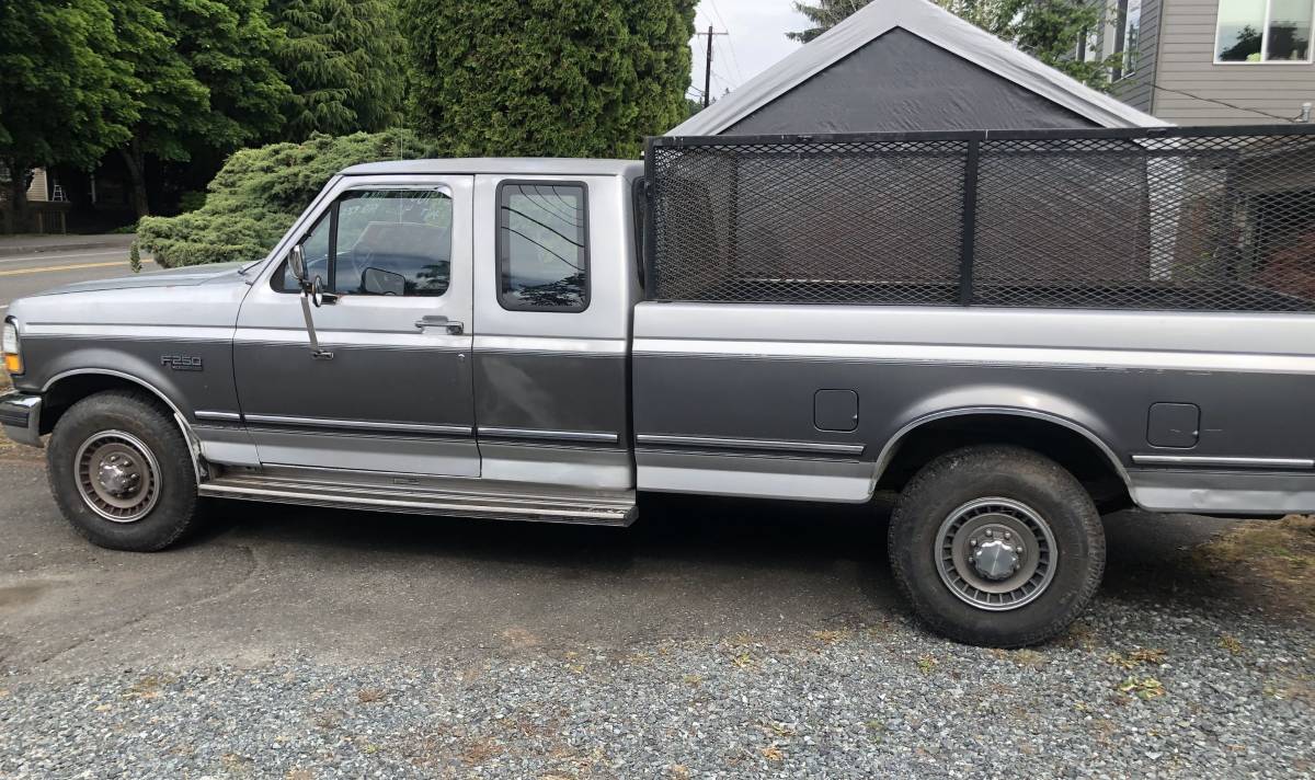 Ford-F250-super-duty-super-cab-1992-grey