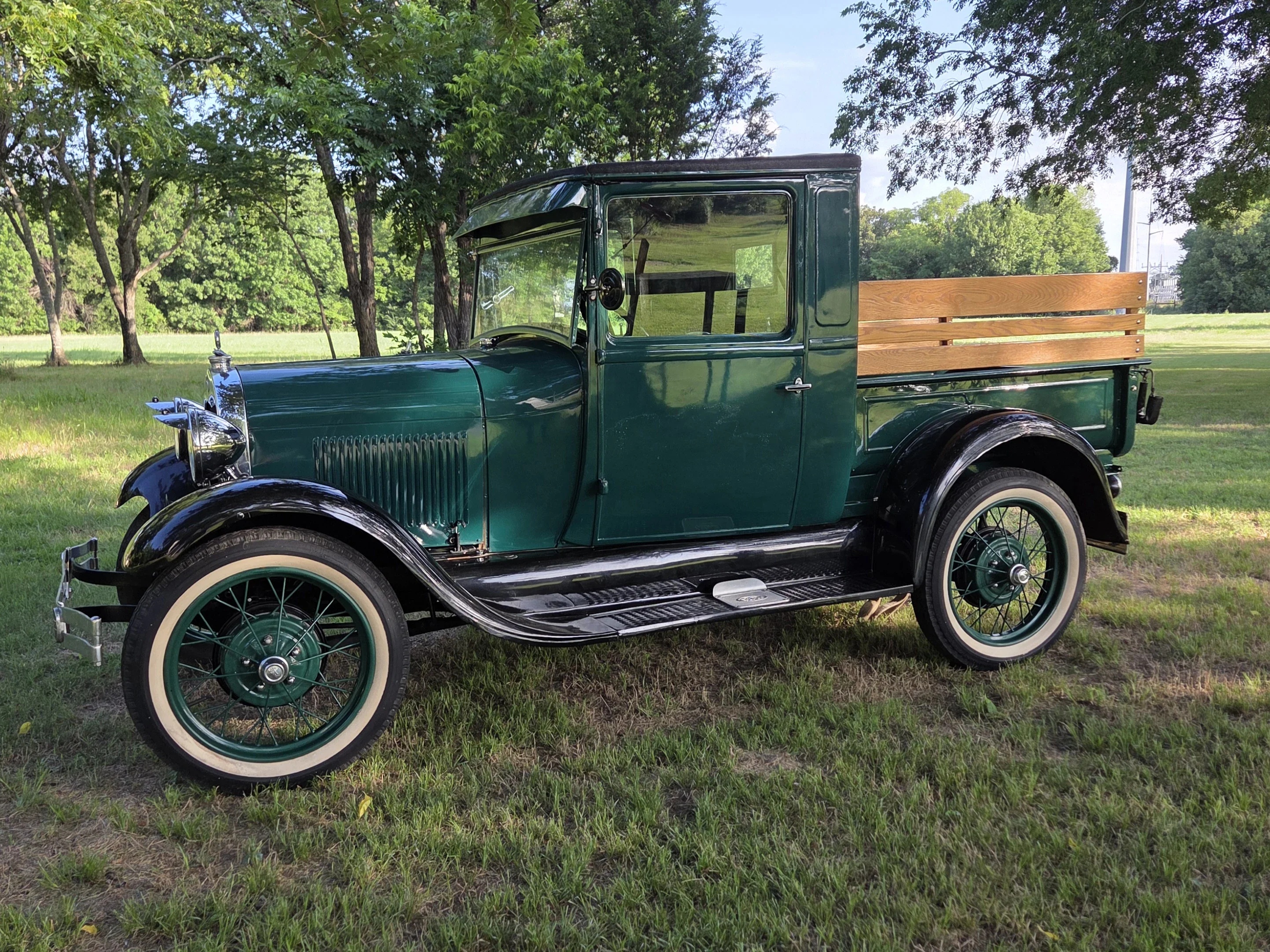 Ford-Model-a-1929-Green-Black Ford-Model-a-1929-Green-Black