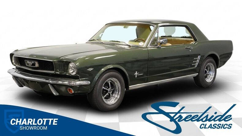 Ford-Mustang-1966-Dark-Moss-Green-Palomino