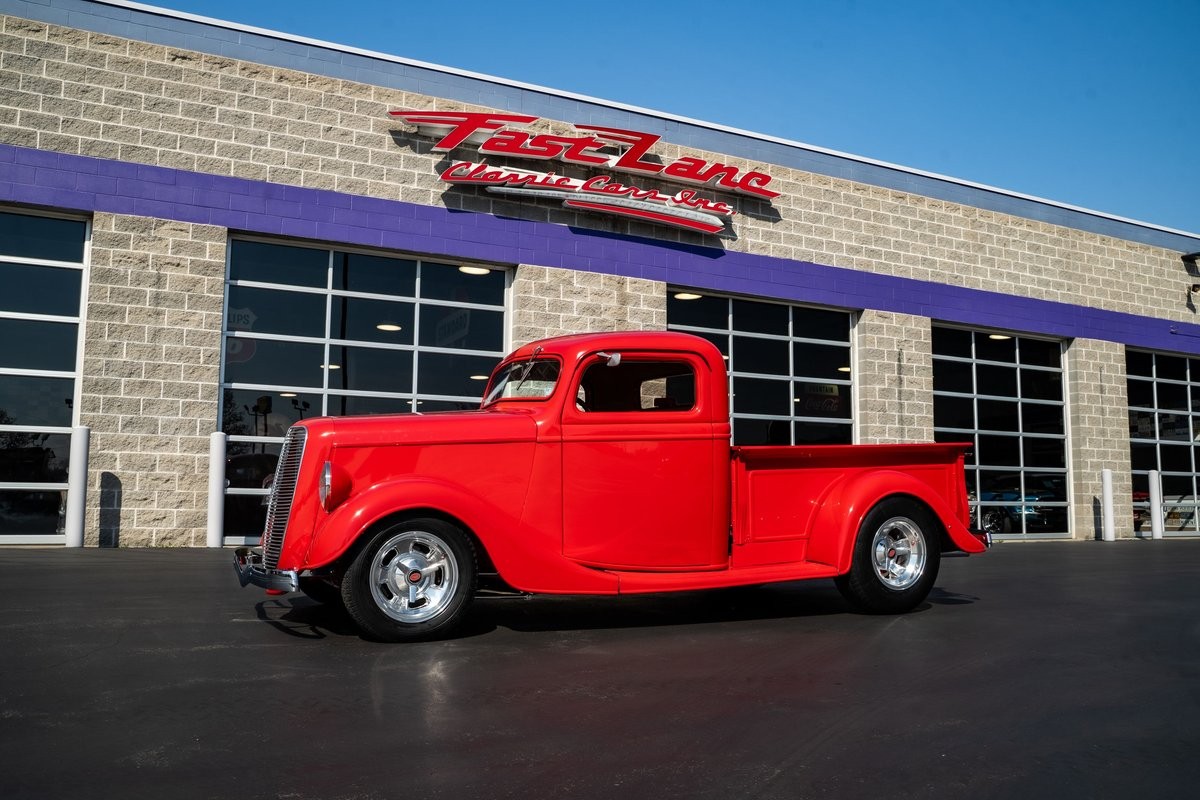 Ford-Pickup-1937-Pickup-Truck-Tan
