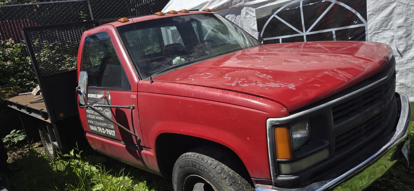 GMC-Sierra-1992-Cab-Chassis-Black
