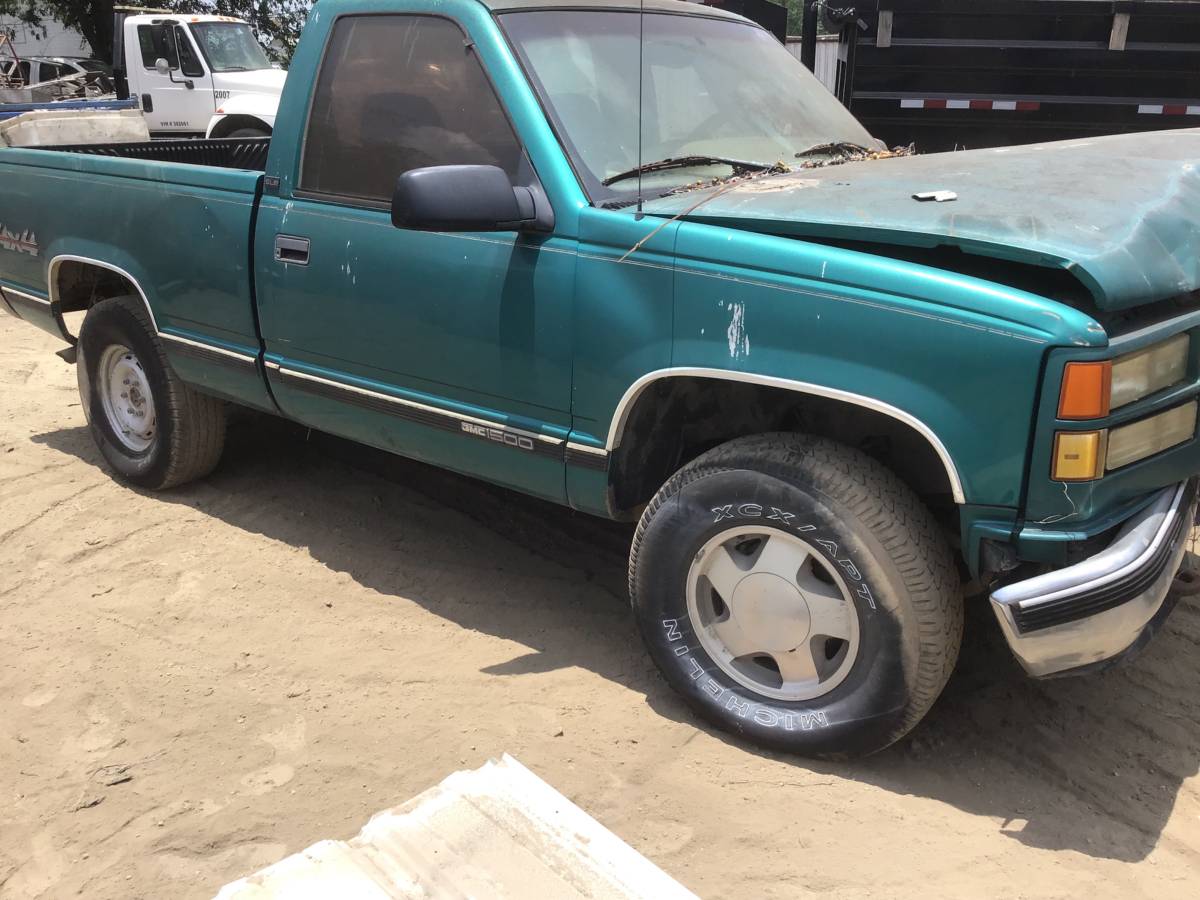 Gmc-1500-1995-green
