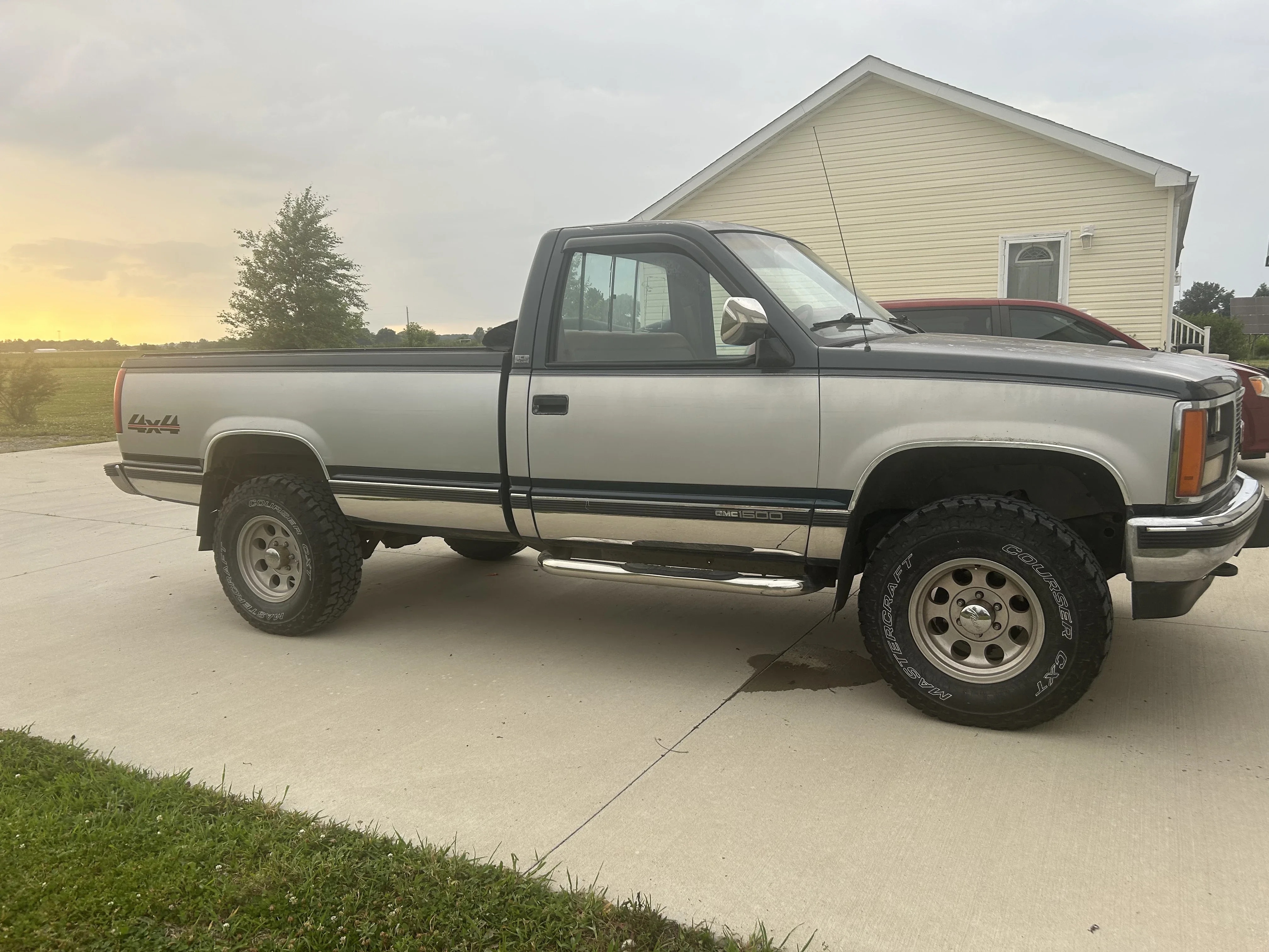 Gmc-Sierra-1500-4x4-extended-cab-1989-Blue-Brown