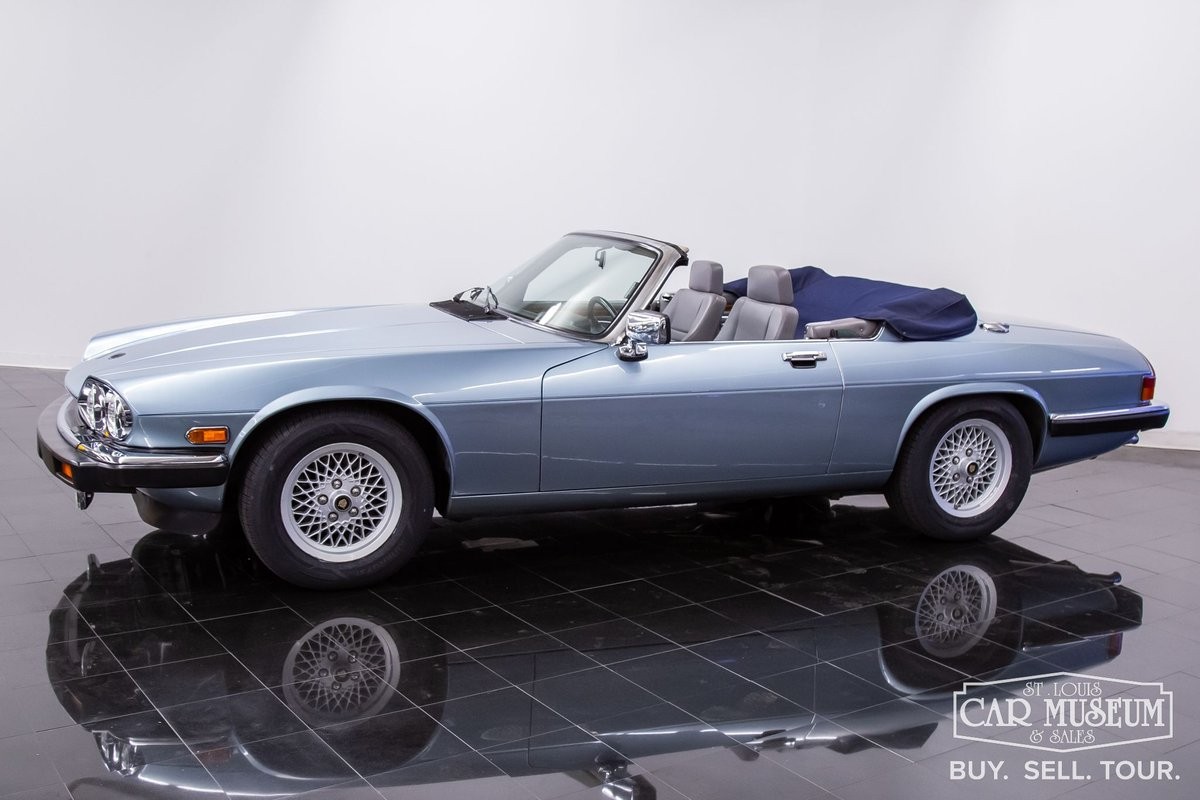 Jaguar-XJS-1990-Convertible-Gray-Leather