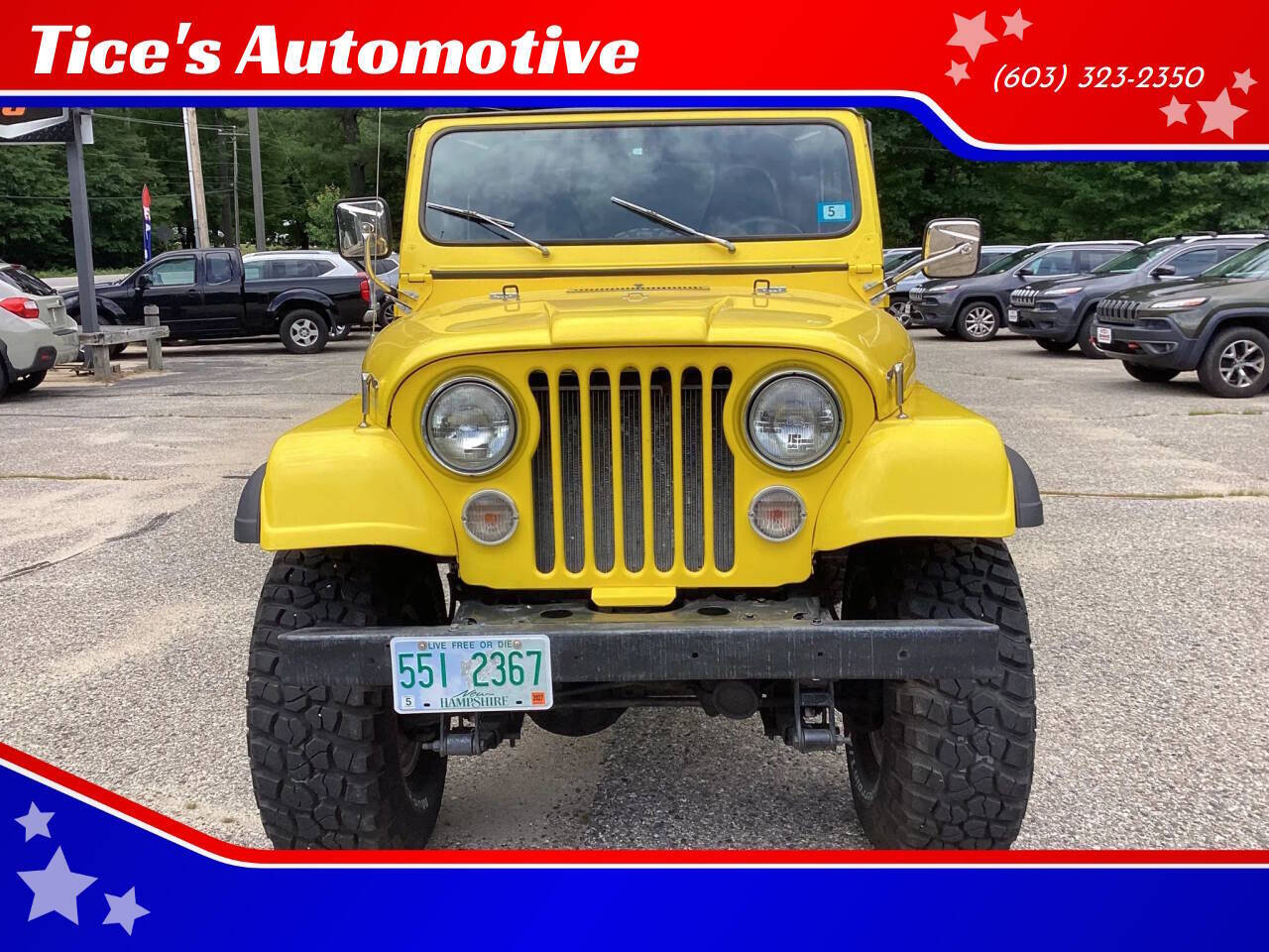 Jeep-Cj-5-1980-Yellow-Black