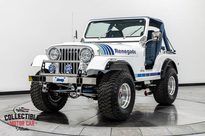 Jeep-Cj-5-1981-White-amp-Medium-Blue-Blue-White