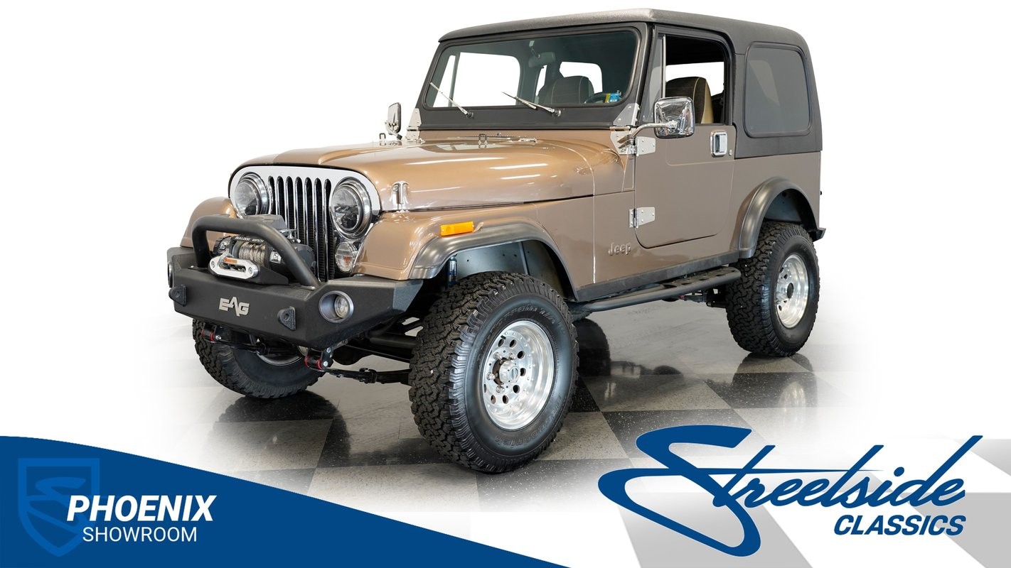 Jeep-Jeep-1982-SUV-Brown Jeep Jeep 1982