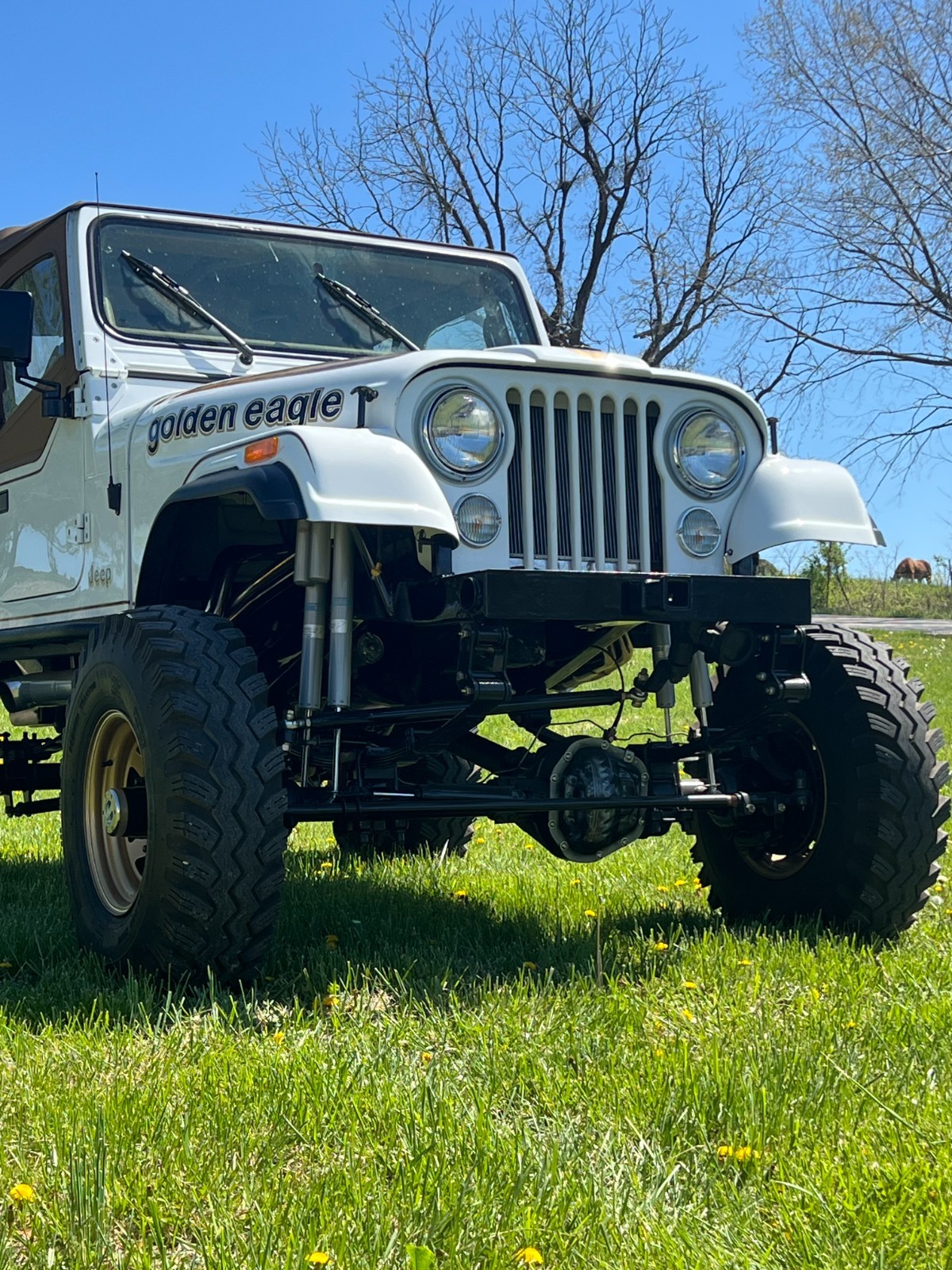 Jeep-Wrangler-1987-SUV-Tan