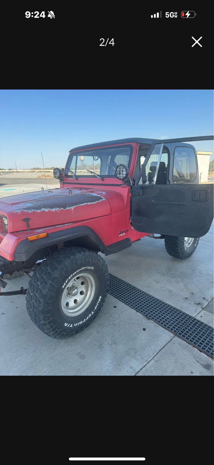 Jeep Wrangler 1989