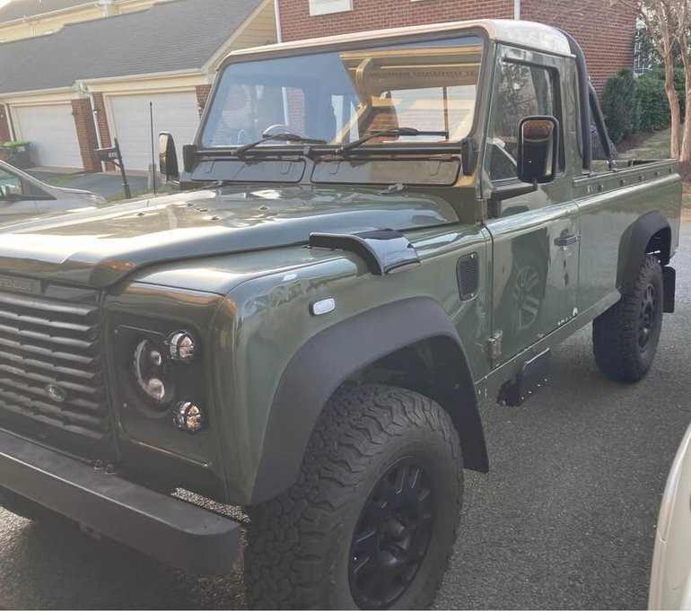 Land-rover-Defender-1991-Green-Black