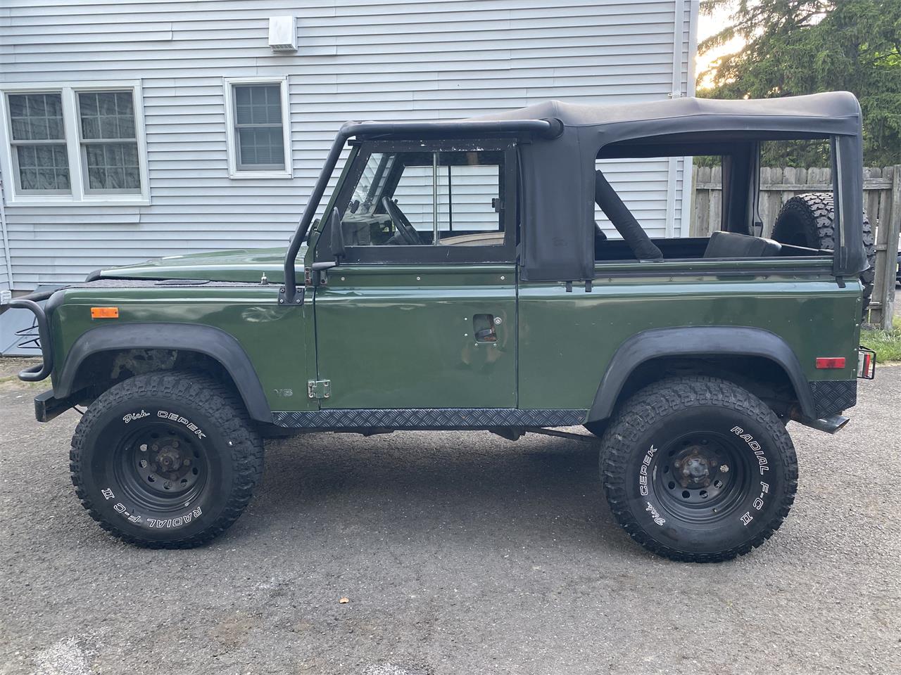 Land-rover-Defender-90-1994-Green-Gray