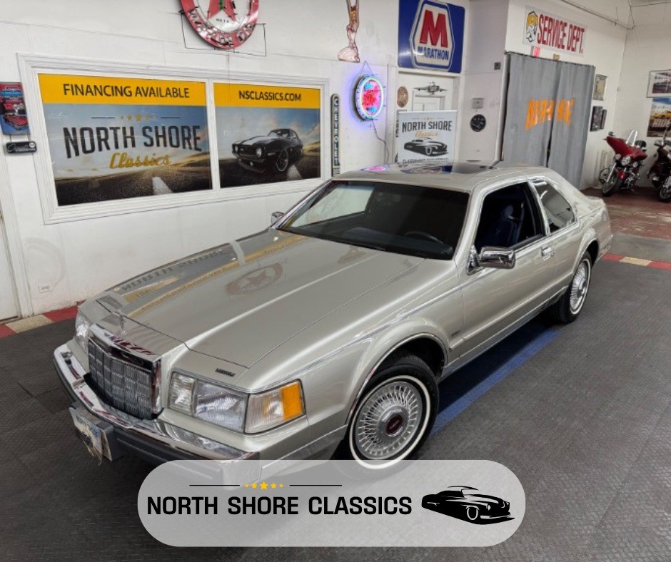 Lincoln-Mark-VII-1988-COUPE-Blue