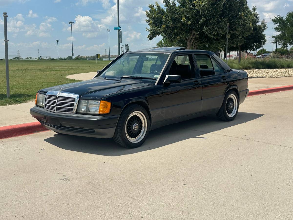 Mercedes-benz-190-1992-black