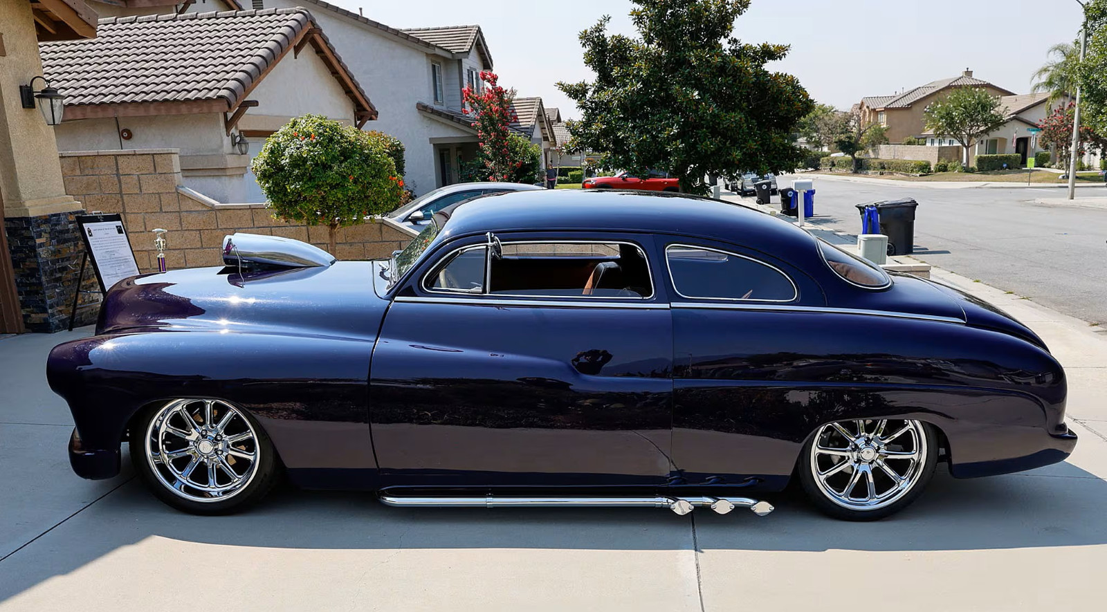 Mercury-Custom-Eight-1950-Coupe-Tan