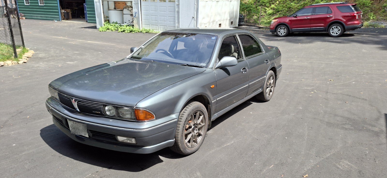 Mitsubishi-Diamante-1991-Sedan-Gray