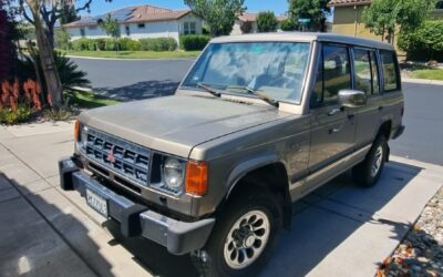 Mitsubishi Montero 1989