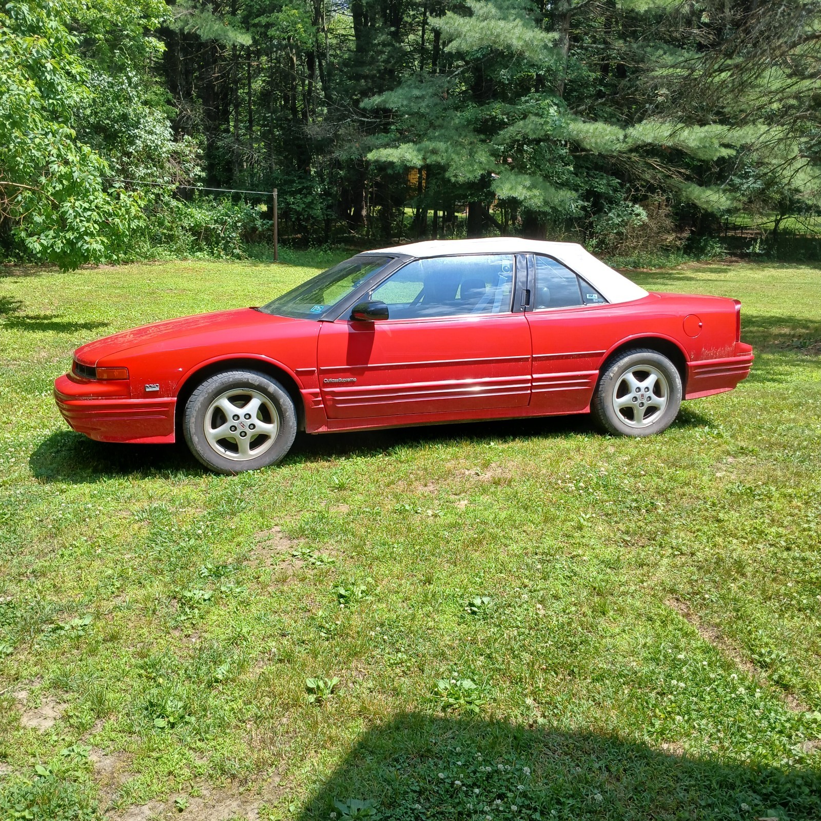 Oldsmobile-Cutlass-1993-Convertible-Gray
