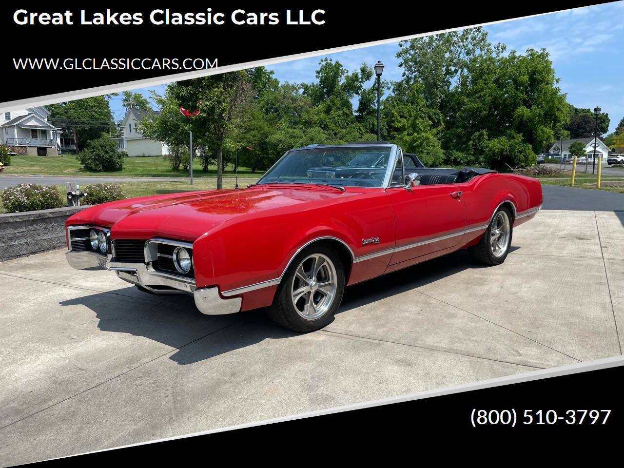 Oldsmobile-Delmont-88-425-1967-Red-Black