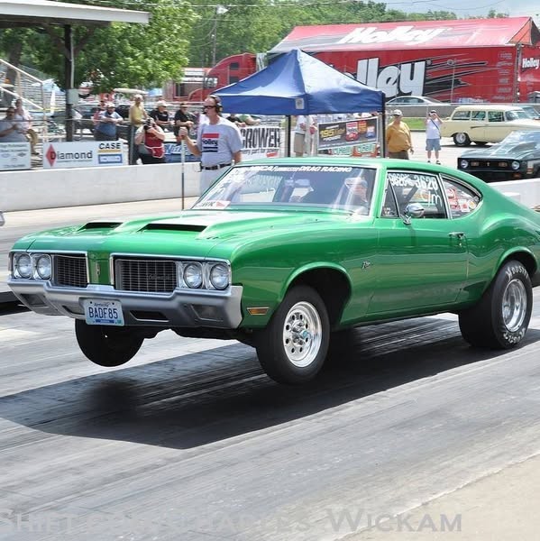 Oldsmobile-Other-1970-Race-Car-Green