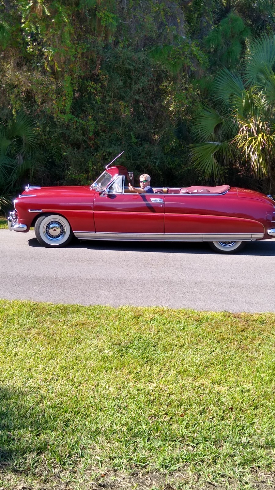 Packard-Step-Down-Convertible-1949-Convertible-Burgundy