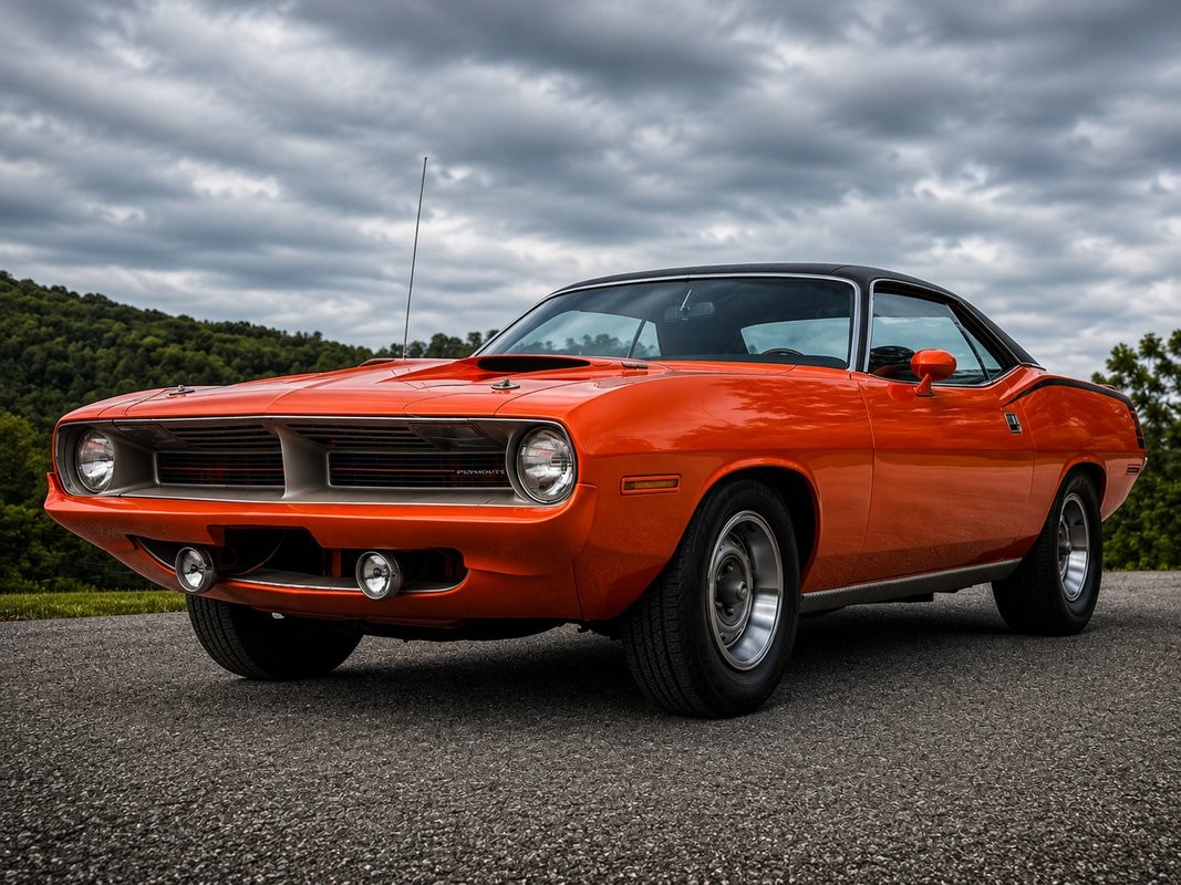 Plymouth-Barracuda-1970-Black