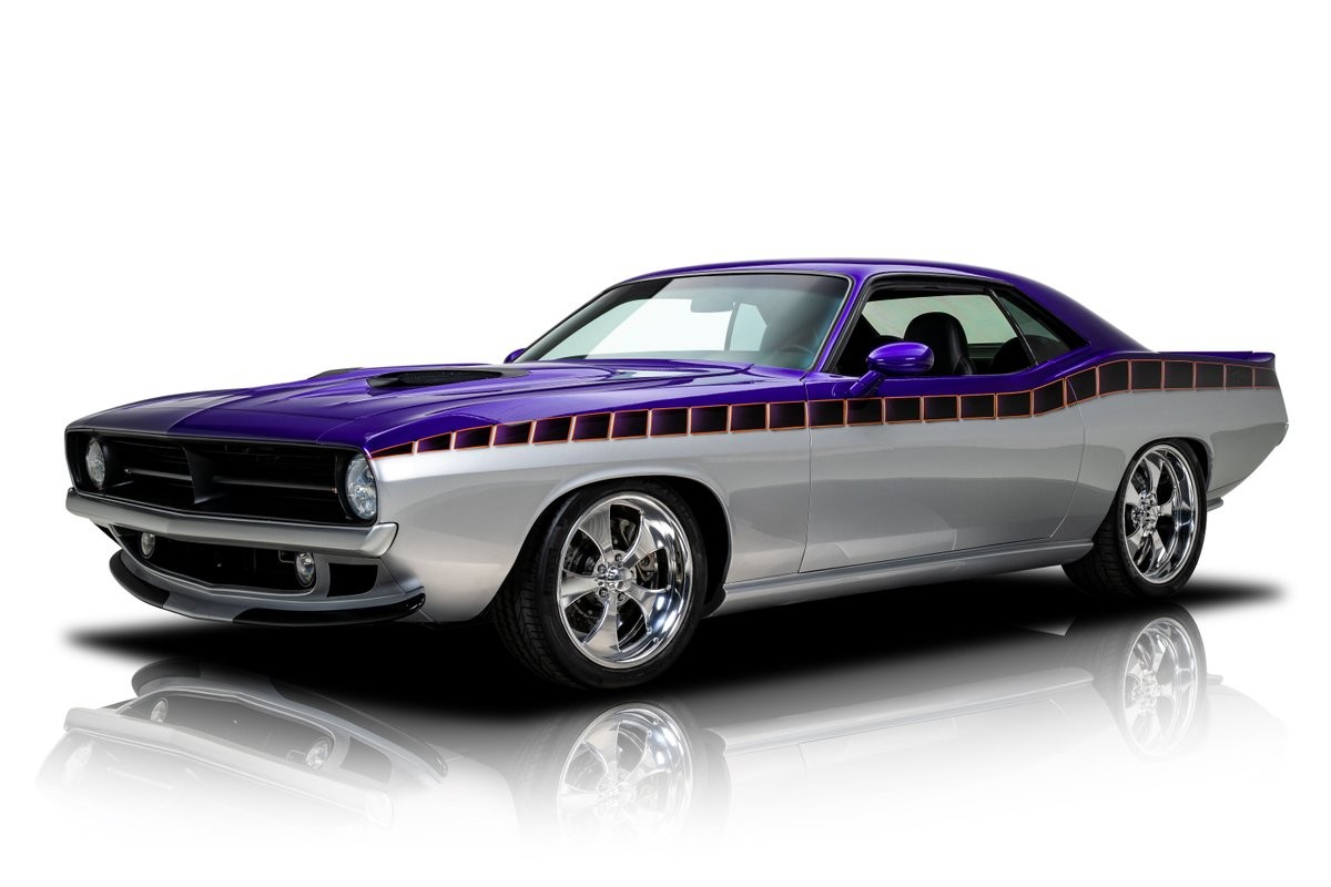 Plymouth-Cuda-1970-Hardtop-Black Plymouth 'Cuda 1970