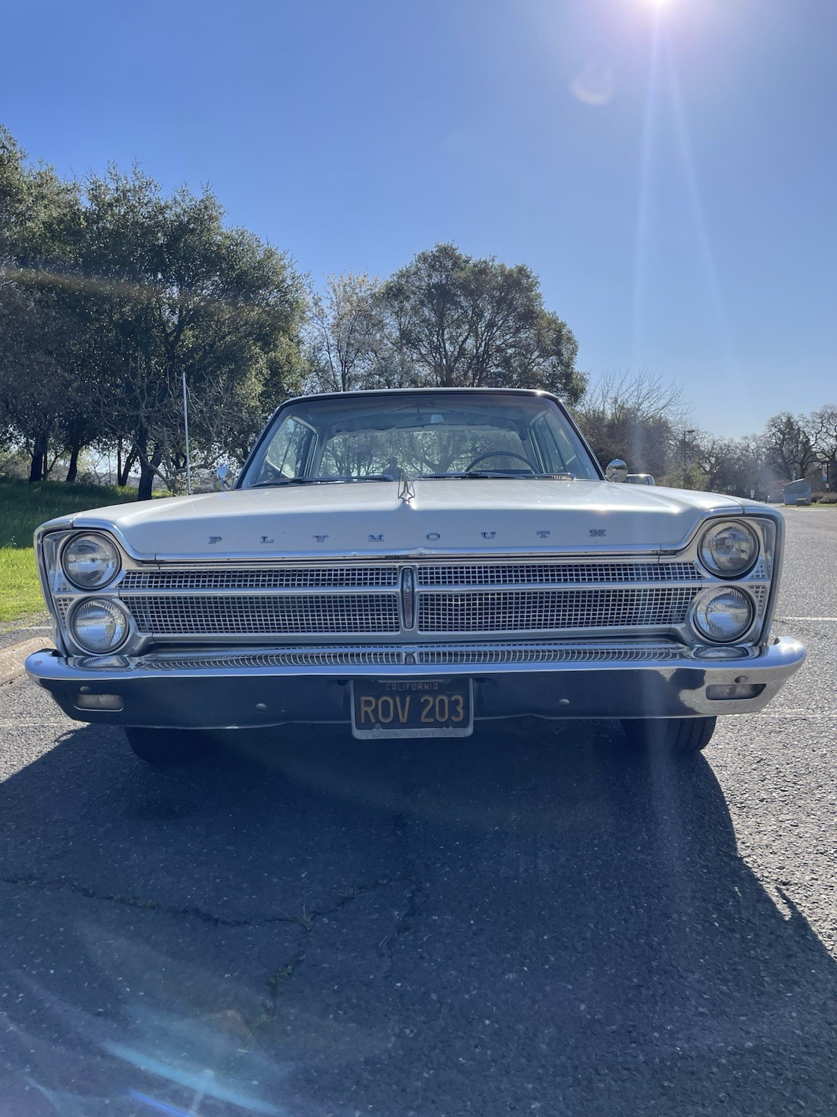 Plymouth-Fury-1964-Sedan-Blue